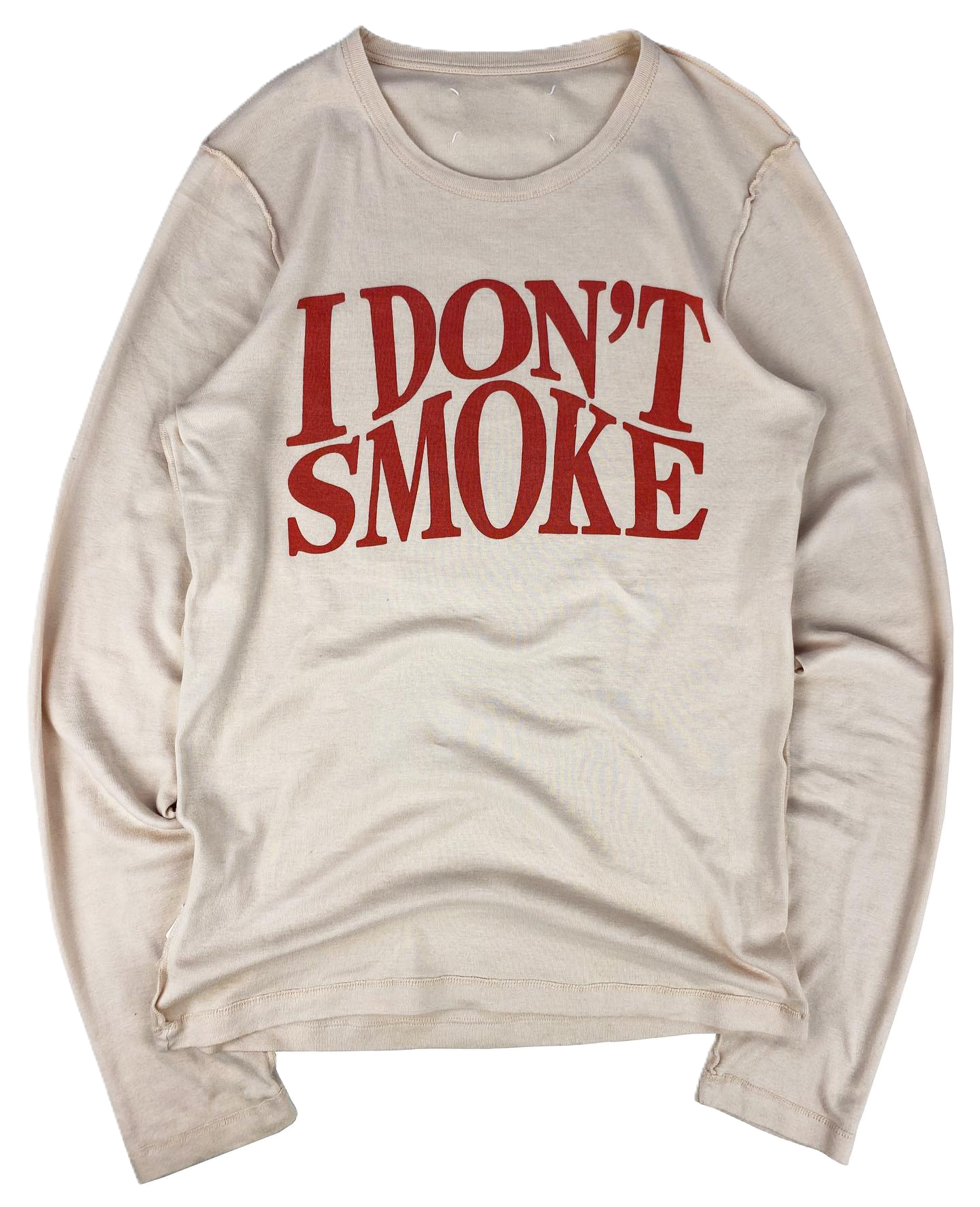 Maison Margiela I Dont Smoke Long Sleeve AW06