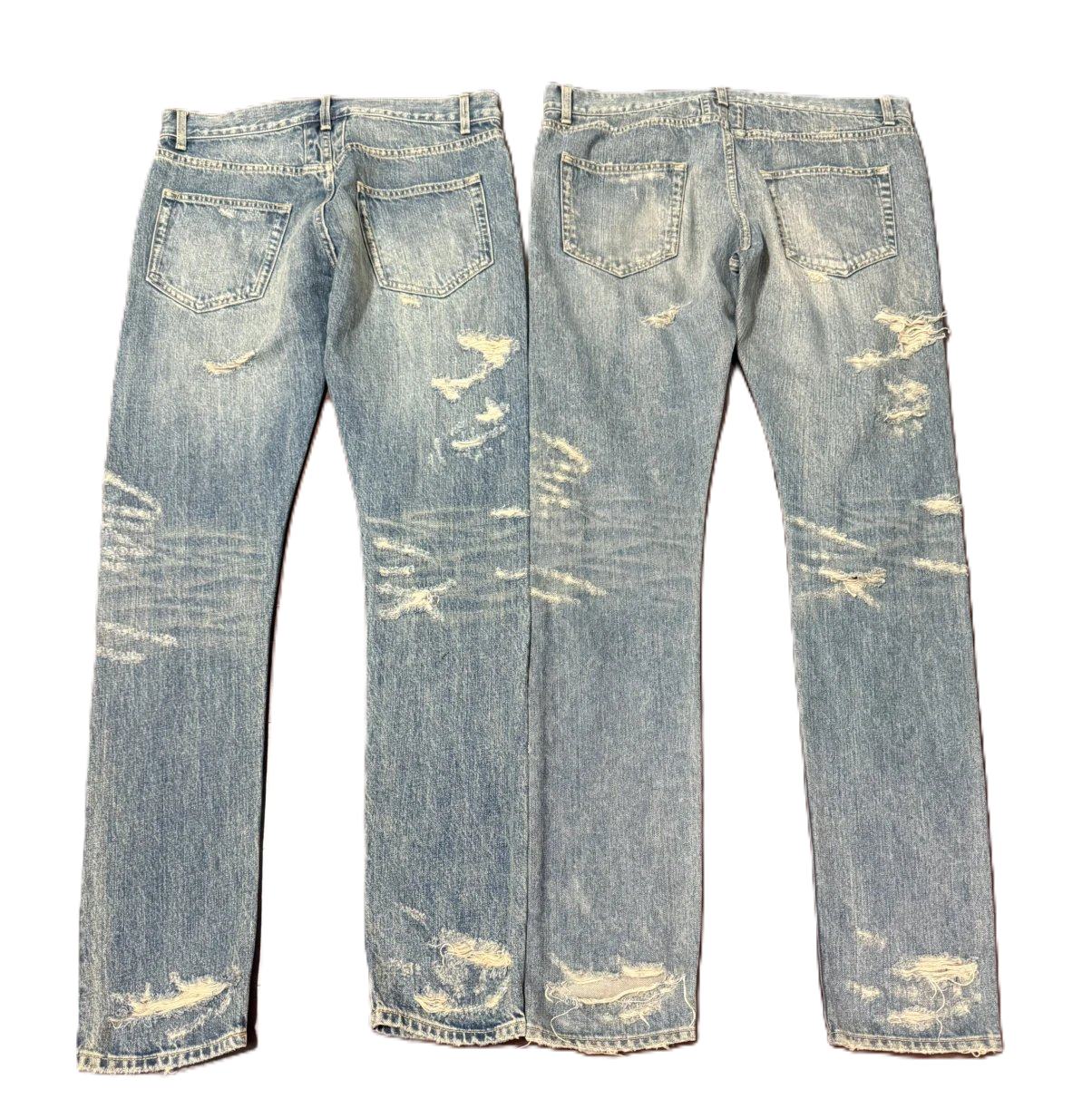 Saint Laurent D02 FW13 Little Crash Jeans