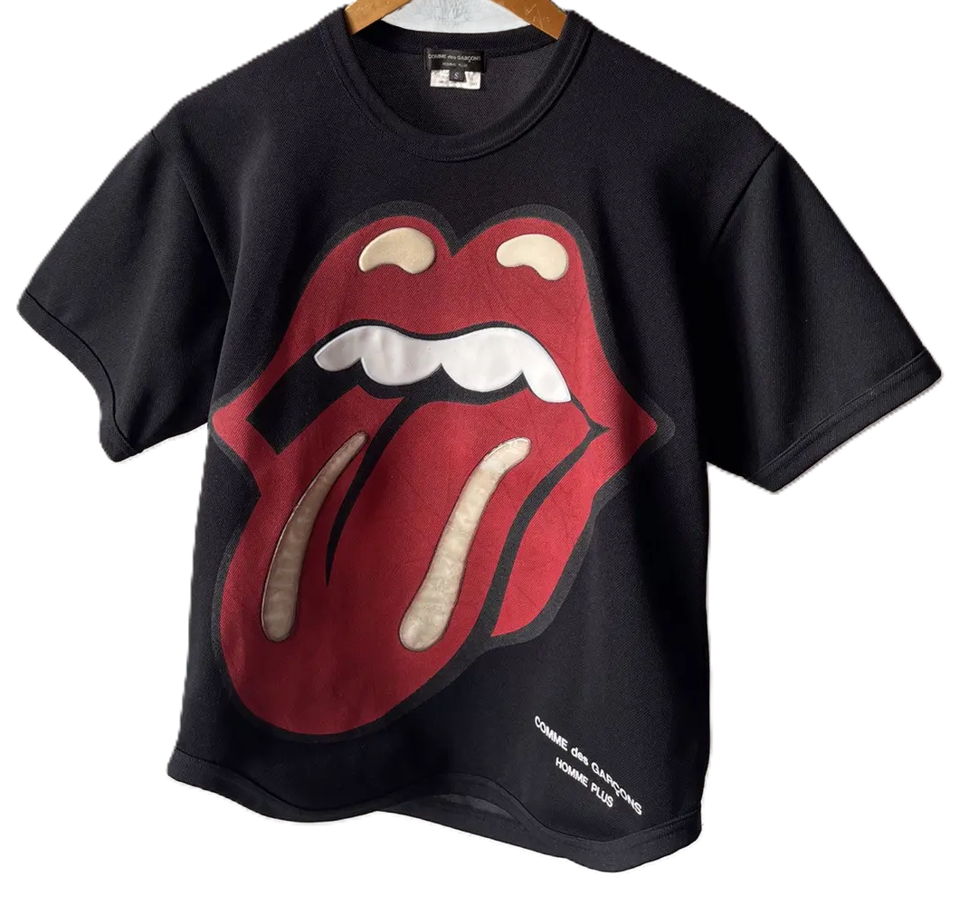 CDG x The Rolling Stones 06ss Black T-shirt