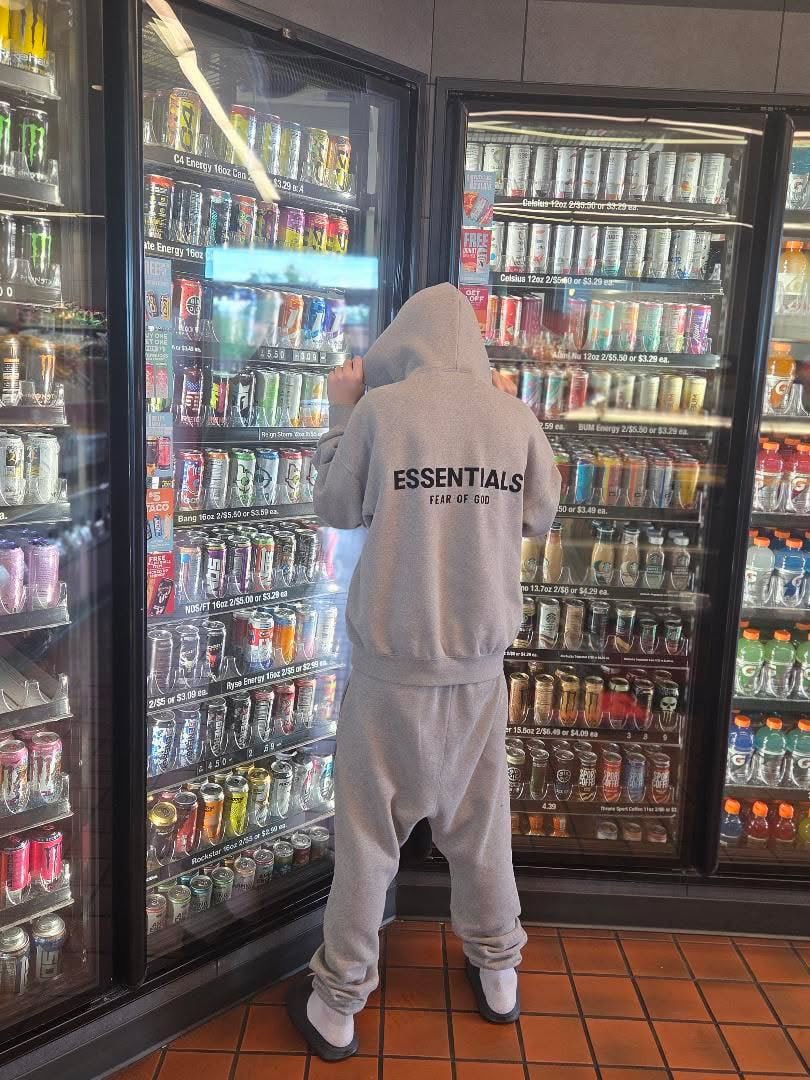 Essentials FOG dark oat sweatsuit