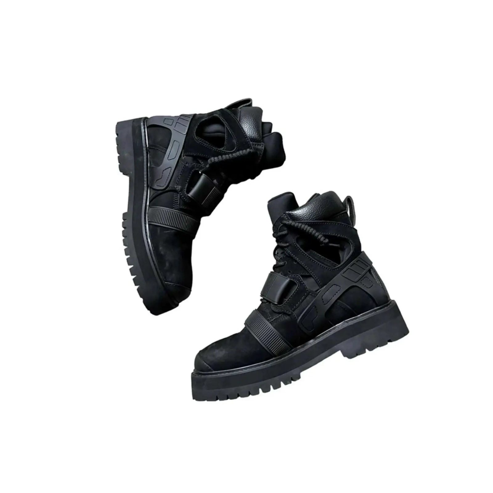 0pium style HBA SS2015 AVALANCHE BOOTScarti same archive high-top sneakers