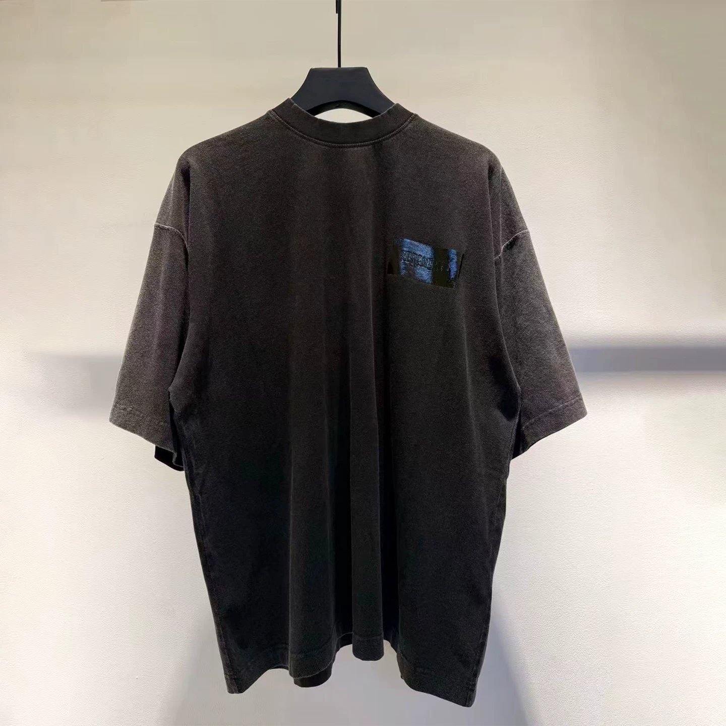 VTM 26SS American trendy brand letter printed short-sleeved T-shirt men's loose round neck pure cotton couple's all-match top